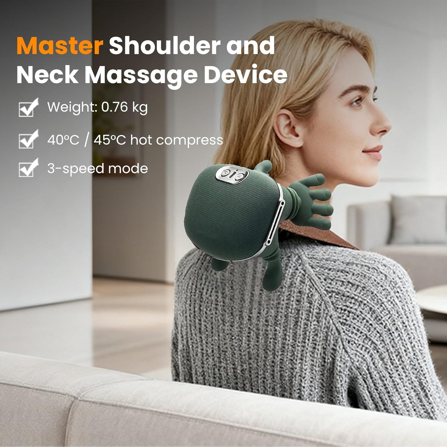 Smart Handheld Neck & Shoulder Massager