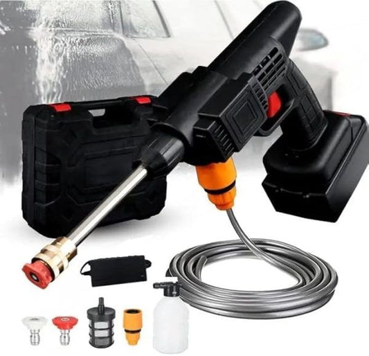 Cordless High Pressure Washer Gun – Portable Rechargeable Power Cleaner
